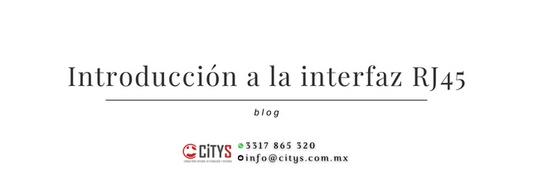 Introducción a la interfaz RJ45