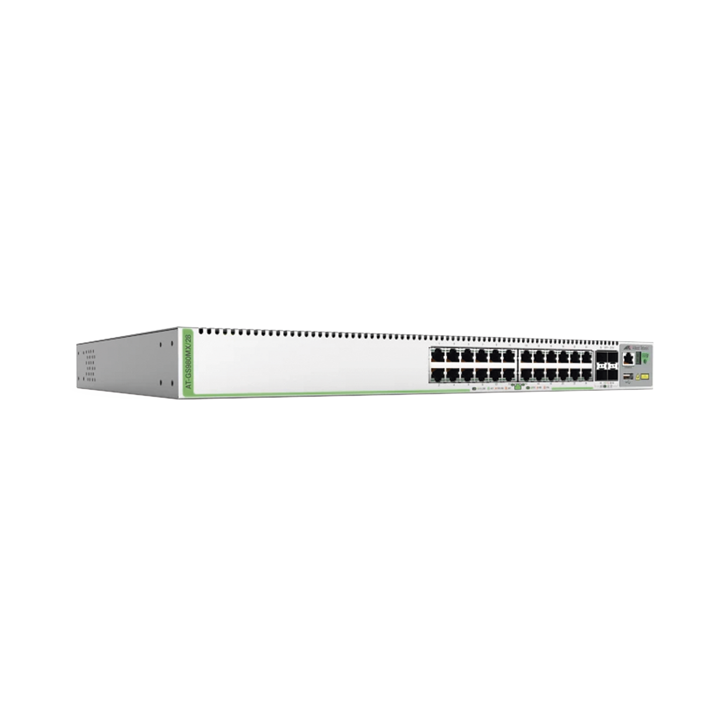(Gs980Mx / 28) Switch Stack L3, 24 Puertos 10/100/1000-T, 4 Puertos Sfp+ 10G, Fuente De Poder Fija