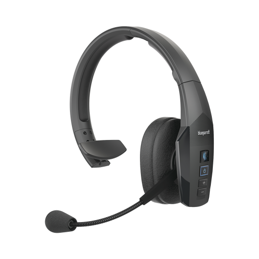 BlueParrott B450-XT MS , cancelación de ruido del 96%, Bluetooth, IP64, control de voz, para ambientes ruidosos (204305).