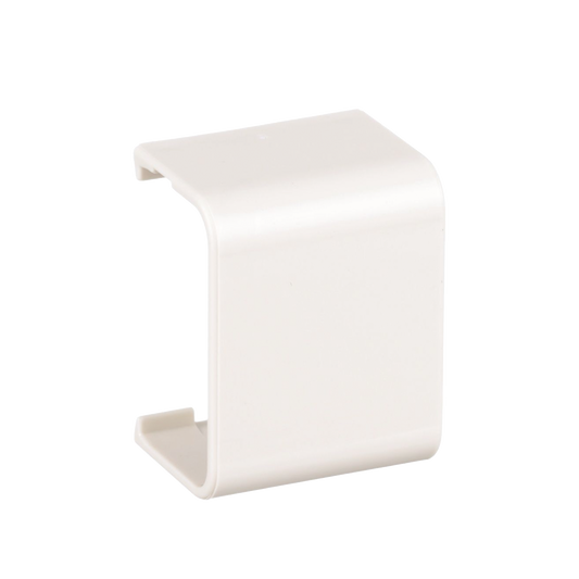 Unión recta, para uso con canaleta LD10/LDPH10, material ABS, Color Blanco Mate
