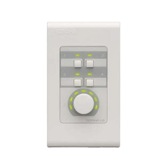 Panel de Control Digital | 1 Volumen | 4 Switches Configurables | Compatible con Procesadores Serie MA, PA, y MTX