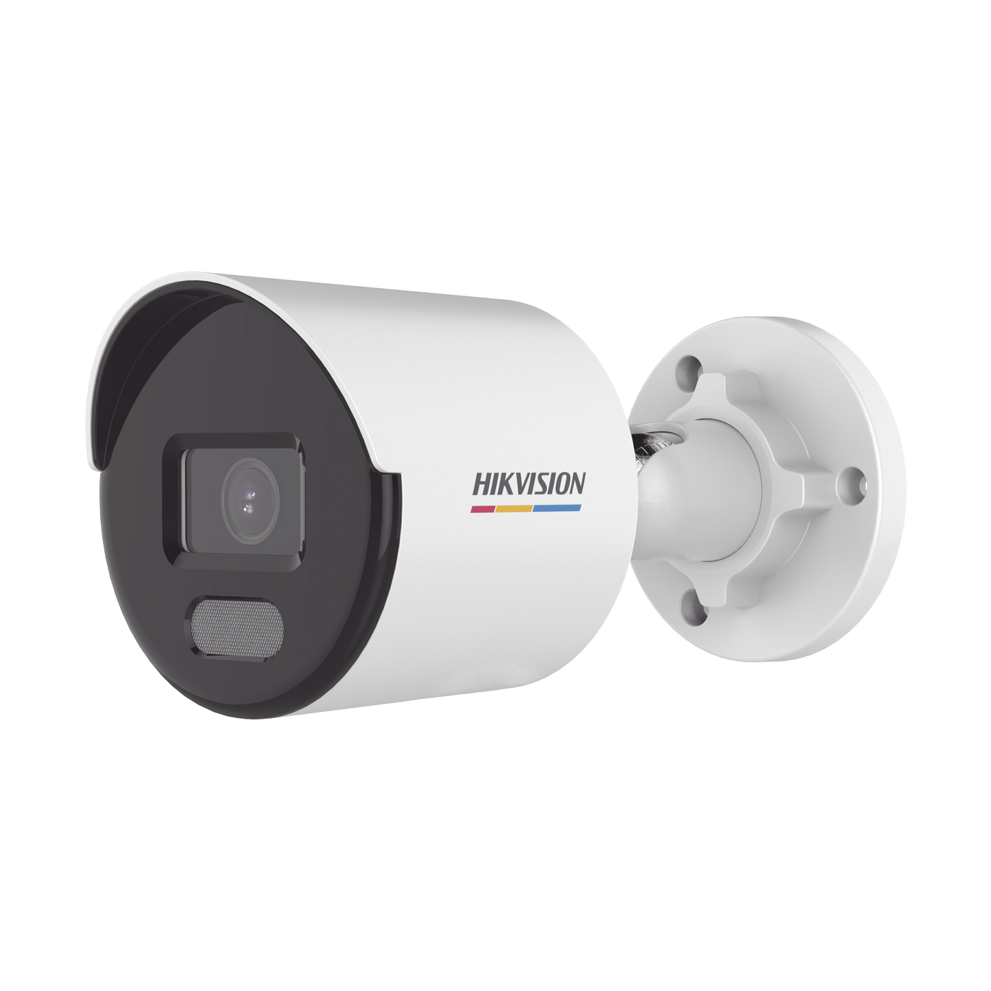 Bala IP 4 Megapixel / ACUSENSE Lite (Detección de Movimiento en Humanos y Vehículos) / Lente 2.8 mm / Luz Blanca 30 mts / Imagen a Color 24/7 / Exterior IP67 / WDR 120 dB / PoE / ONVIF