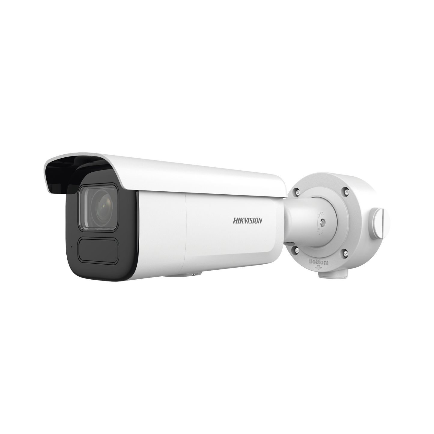 Bala IP 5 Megapixel / Lente Mot. 2.7 a 13.5 mm / 60 mts IR EXIR / Exterior IP67 / IK10 / WDR 120 dB / PoE + / Filtro de Falsas Alarmas / Videoanaliticos Integrados / microSD