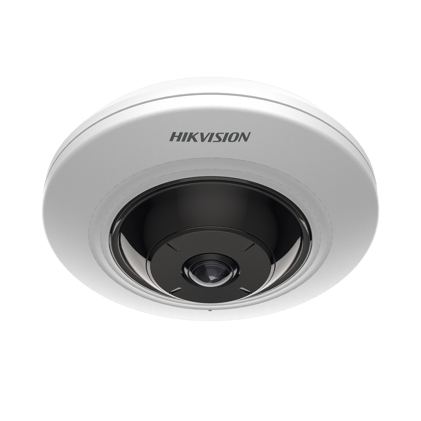 Mini Fisheye IP 5 Megapixel / Panorámica 180° - 360° / 8 mts IR / Interior / PoE / HEOP / Detección Facial / Microfono Integrado / ACUSENSE / DARKFIGHTER