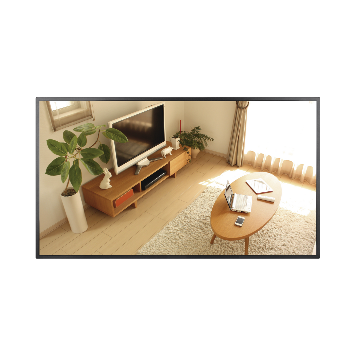 Monitor LED 4K de 43" para Publicidad Digital / Programación de Horarios / Contenido Personalizado / Sistema Operativo Android / WiFi / Bocinas Integradas