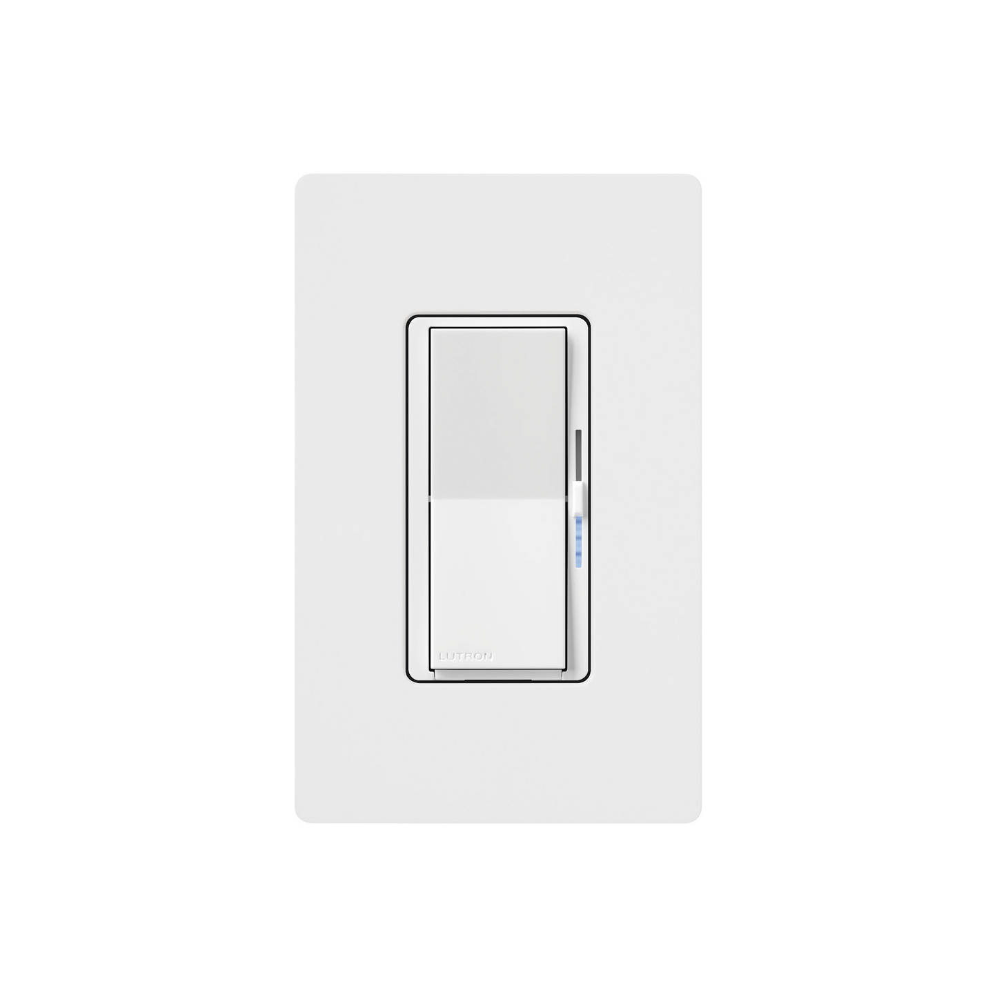 Atenuador (dimmer) de pared. baje/suba intensidad de iluminación y encienda o apague. no requiere cable neutro.