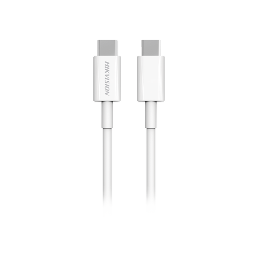 Cable USB-C a USB-C / Certificado / 1 Metro / Adecuado para Celulares Android / Carga Rápida 3 Amp / Carga y Sincronización de Datos / 480 Mbps / 60 Watts