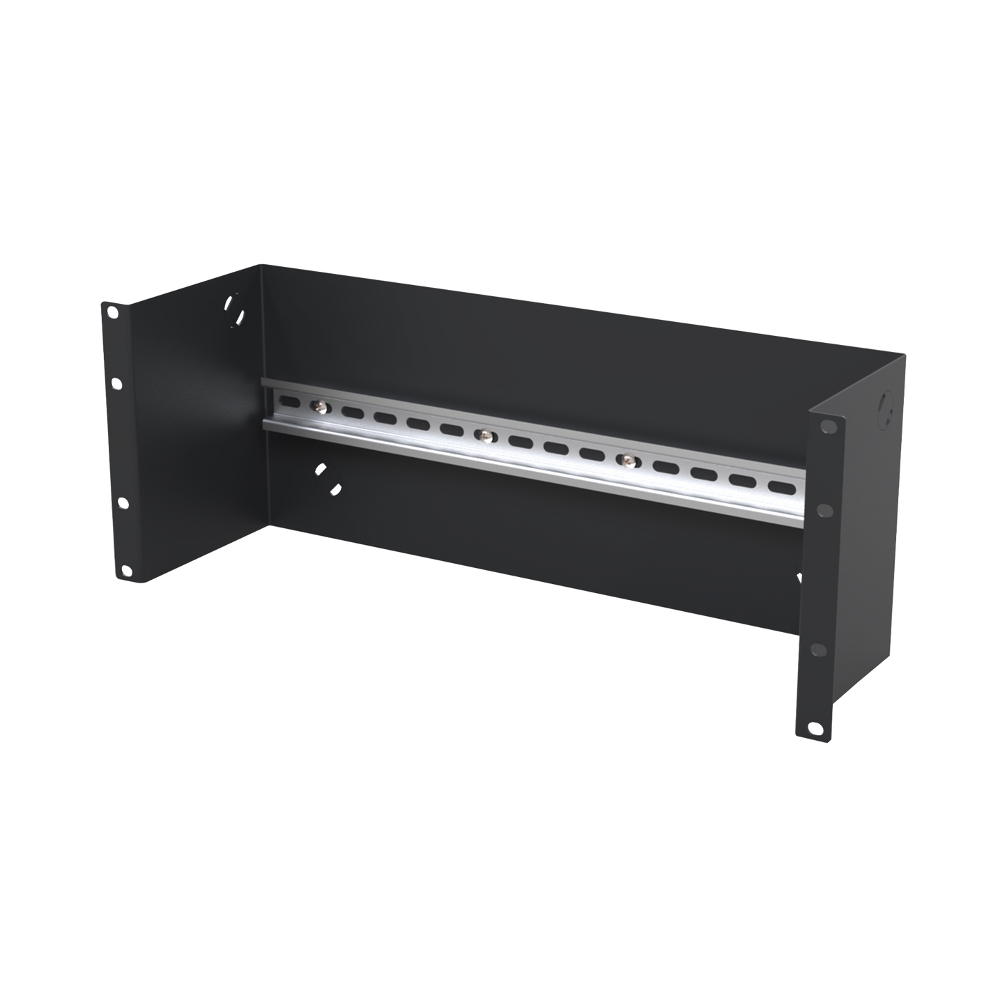Riel de 35 mm con Soporte para Rack 19" 4UR