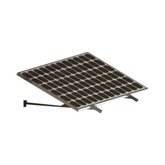 Montaje Para Módulos Solares En Muro Con Espesor De 30-35 mm, Riel 1300mm