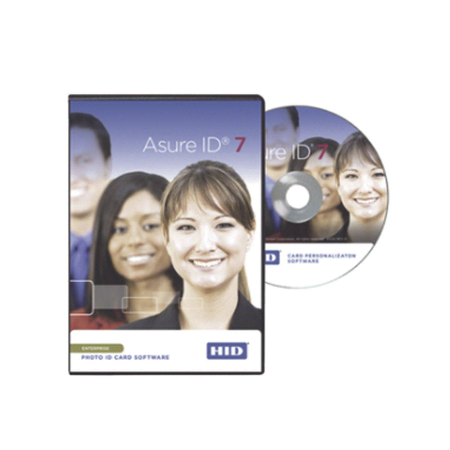 Software Asure Id Versión Solo / Compatible Con Impresoras Hid / Gestión Básica De Credenciales/ Virtual