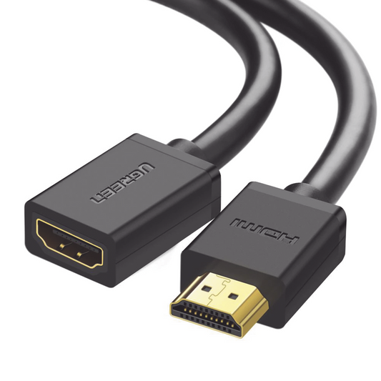 Cable de extensión HDMI 1M 4K / 3D / Macho a Hembra