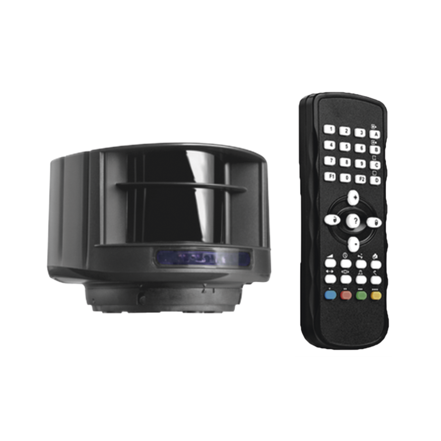 Kit De Sensor Láser Y Control Remoto / Evite El Uso De Lazos Magnéticos / Protege Carriles De Hasta 9.6 M De Ancho Y 9.6 Metros De Profundidad