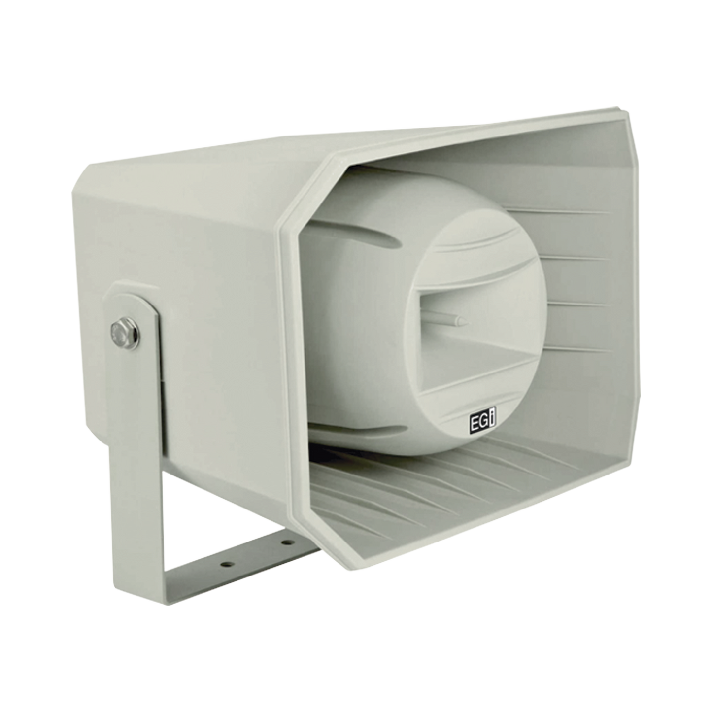 Bocina Hifi Poe Ethernet Ip, De 2 Vias 30W, Grado De Protección Ip66 Gris Claro