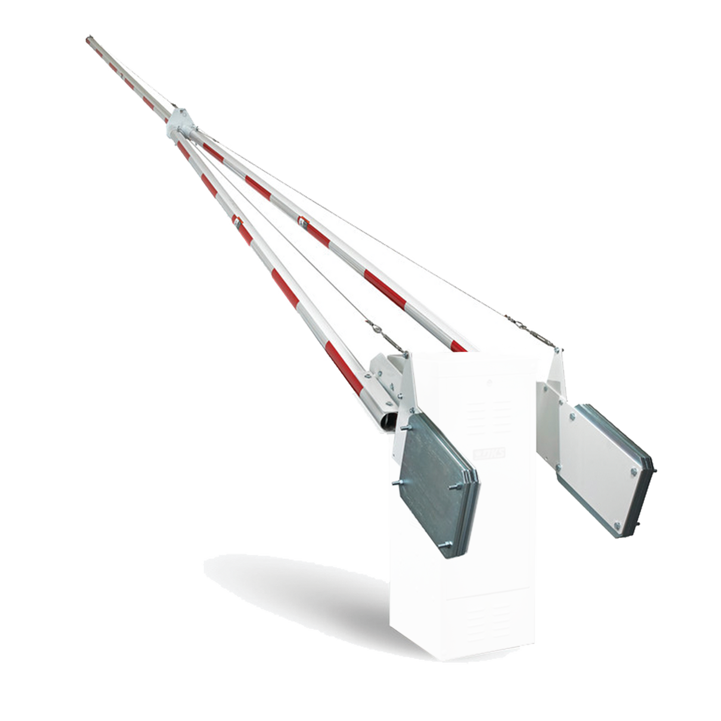 Mástil Tubular De Aluminio De 27 Ft Para Barreras Doorking 1602