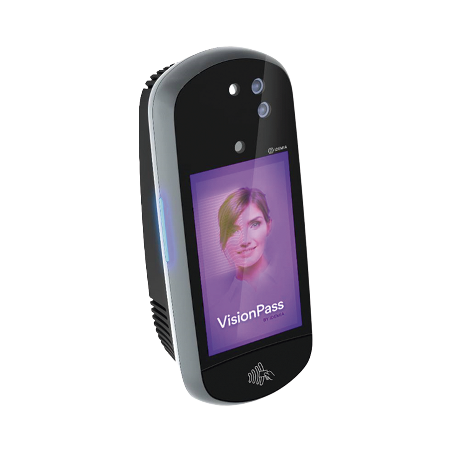 Lector Facial Vision Pass Mdpi Con Lector Prox Hid, Iclass, Mifare Y Desfire Incluido Ip65