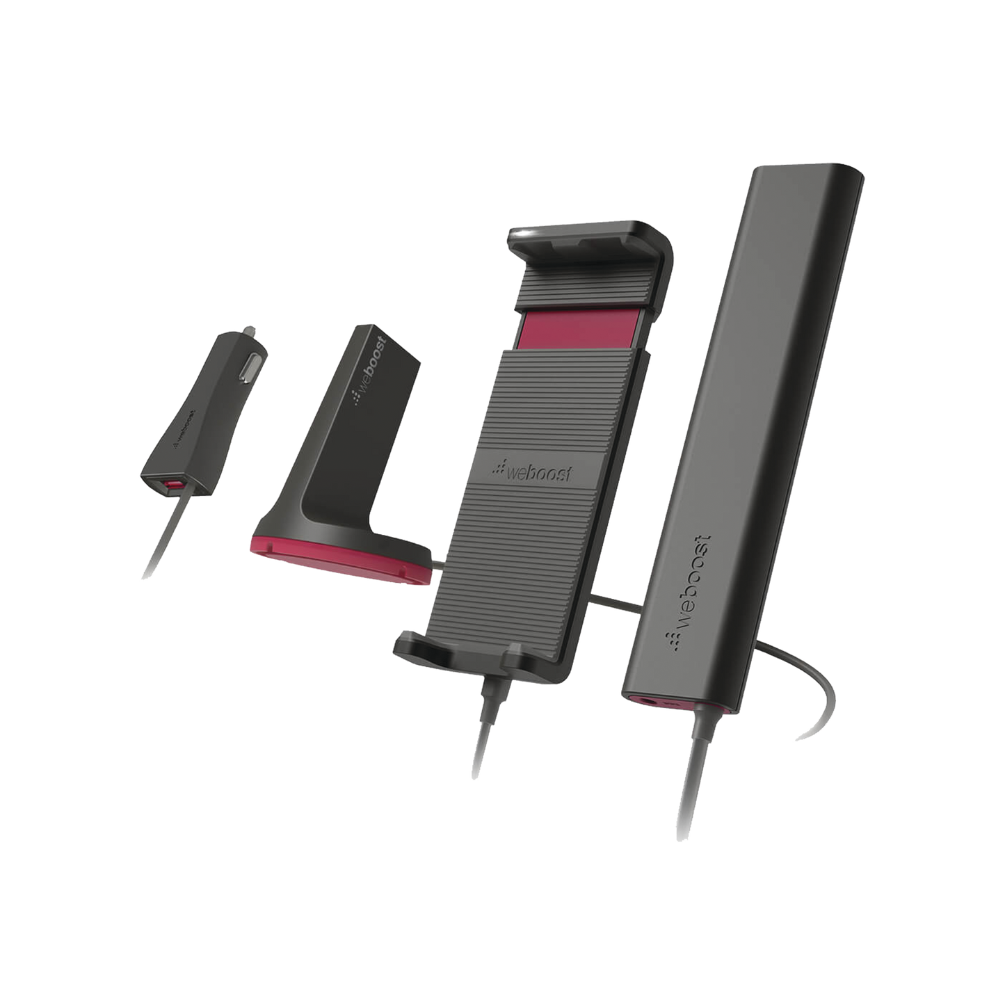 Kit Amplificador De Señal Celular 4G Lte, 3G Y Voz. Especial Para Vehículos Donde El Conductor O Copiloto Requiere La Mayor Concentración De Señal. Soporta Un Usuario Y Múltiples Operadores.