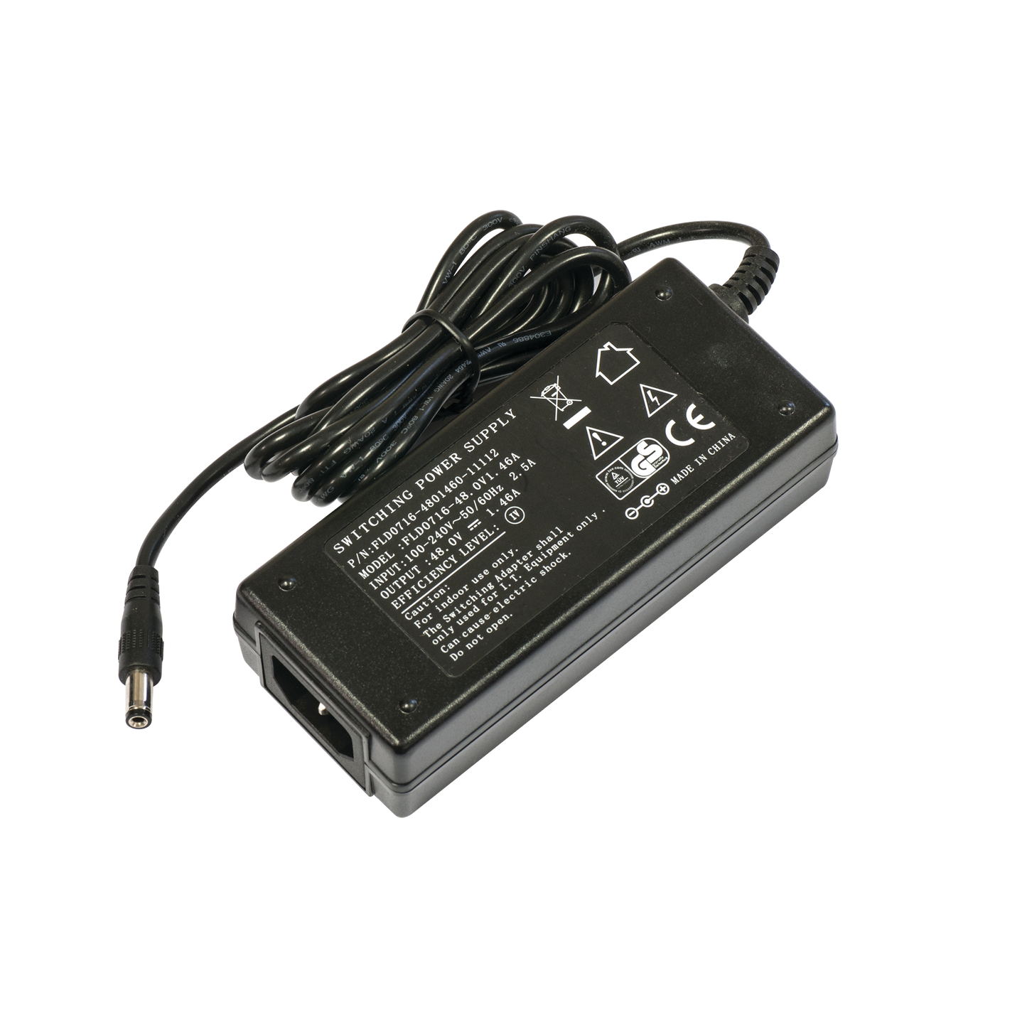 Adaptador De Energia De Ca/Cd 48V 1.46Amp