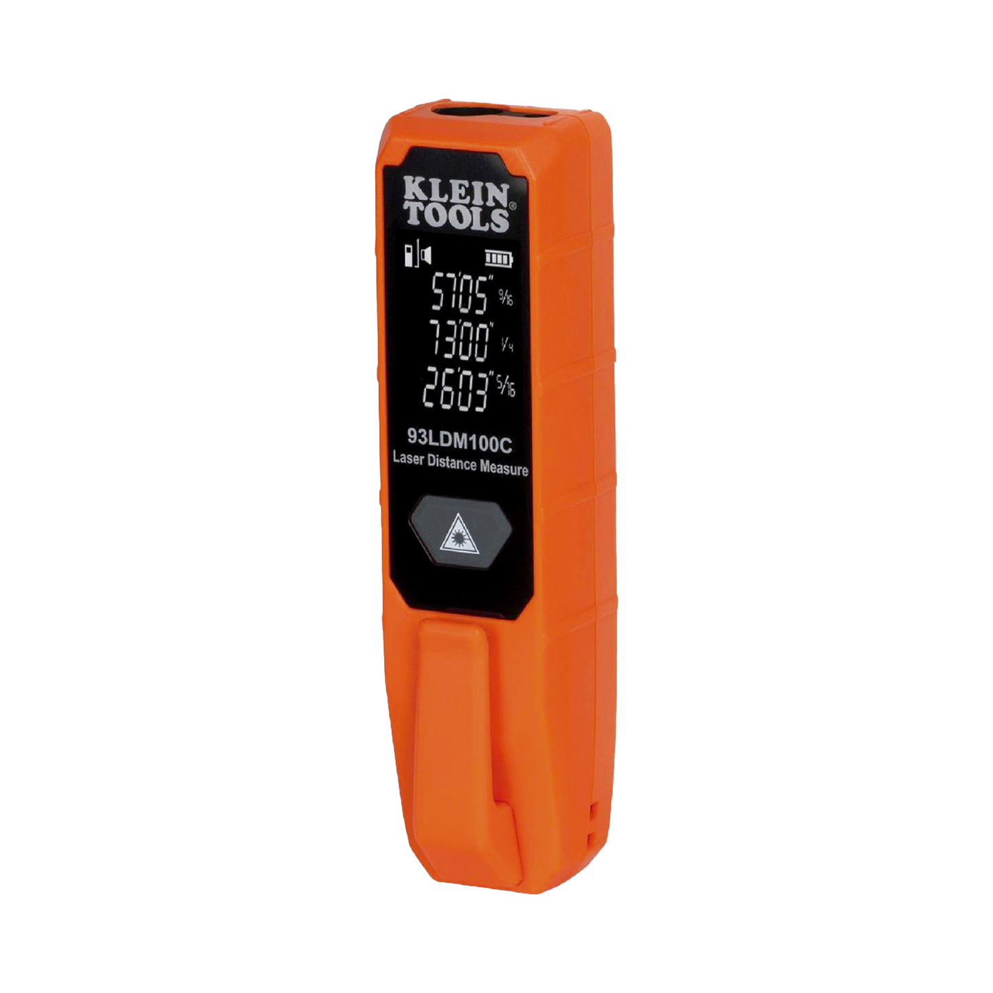 Medidor Compacto Laser De Distancias. Rango: 5.1 Cm A 30.5 M / Opción Cm O Pulg. O Combinado / Clip Para Bolsillo.