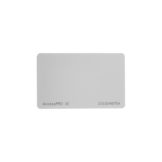 Tarjeta Mifare Classic / Tipo Iso Card / Memoria 1Kb / Imprimible / Frecuencia 13.56 Mhz/ Formato Cr80