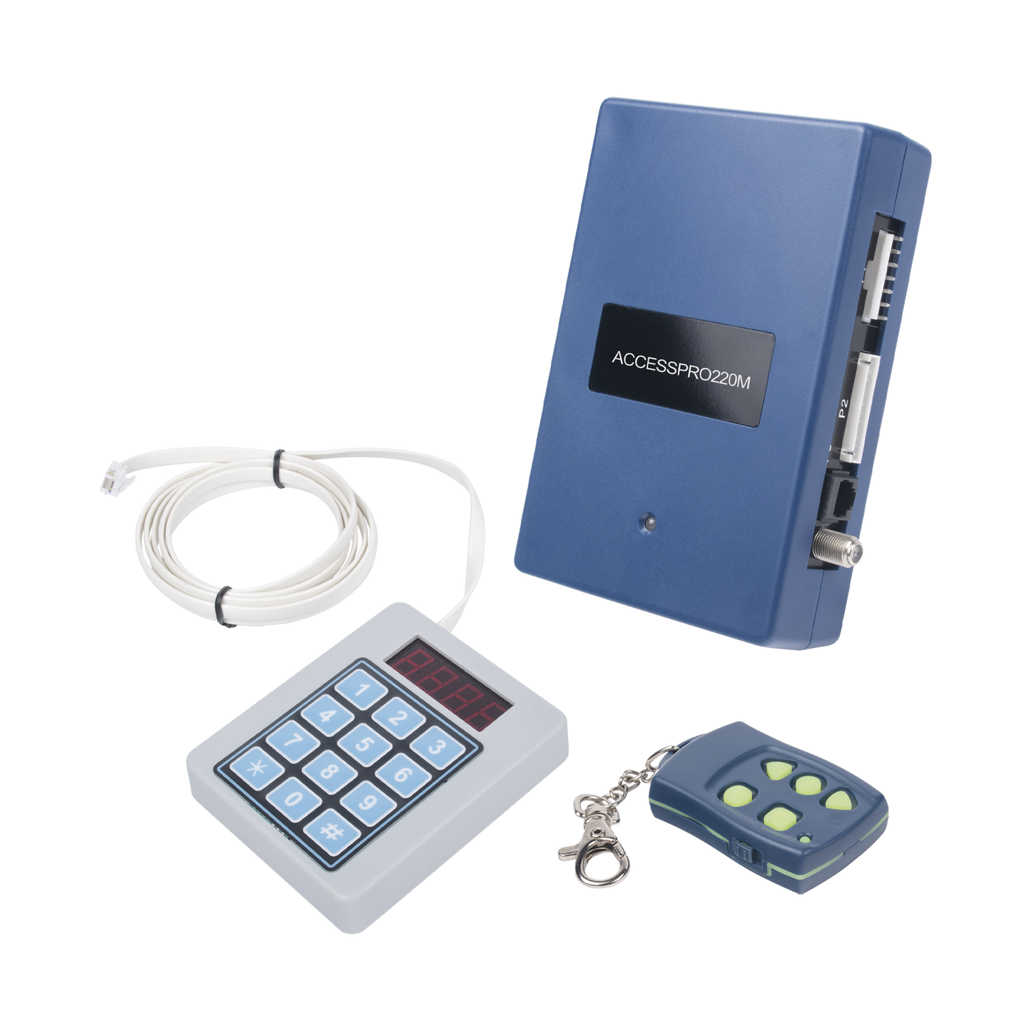 Receptor Inalambrico Universal, Mando A Distancia, Controles Administrables, Hasta 1600 Usuarios, Compatible Con Barreras Y Motores De Puertas