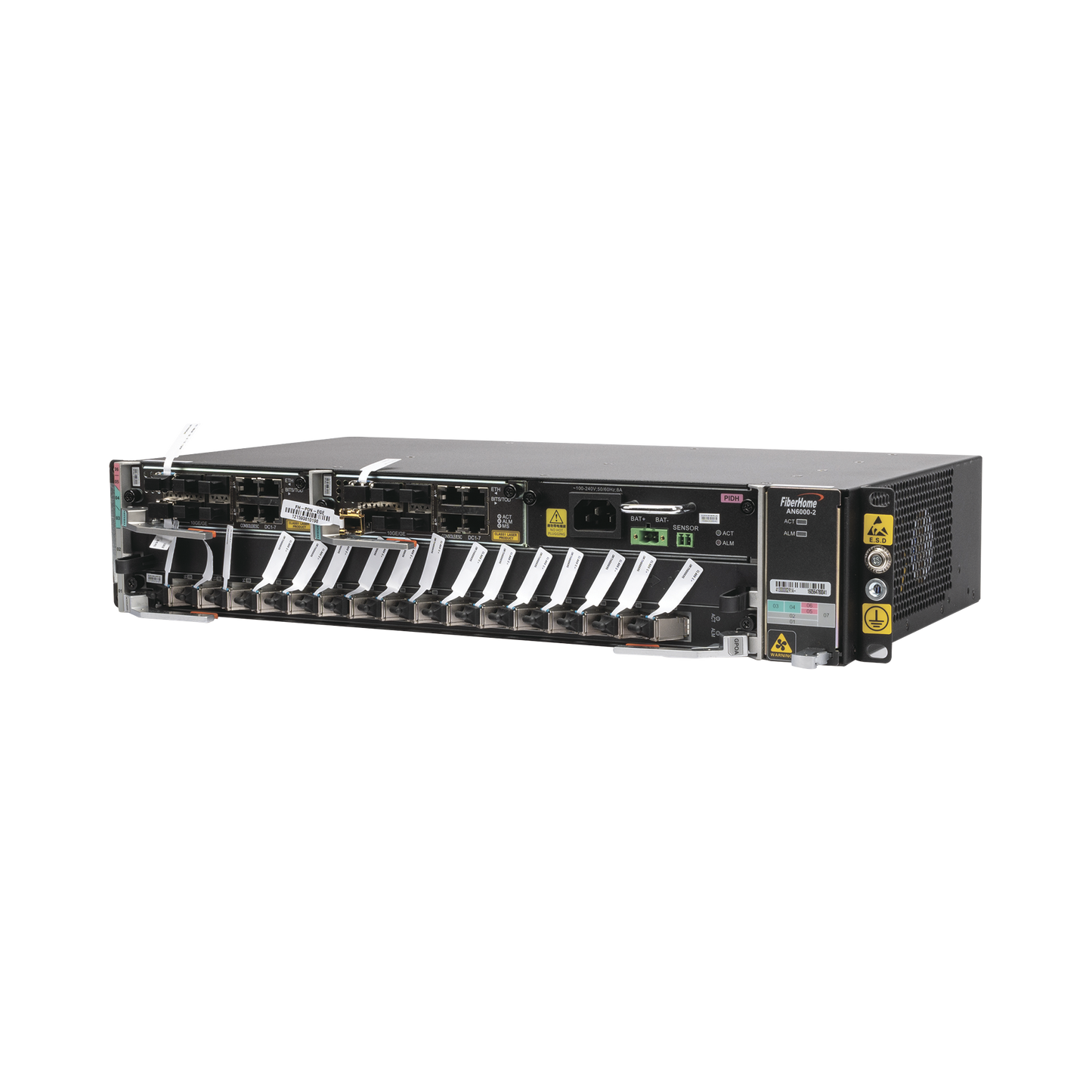 Olt Carrier Class Modular Gpon, 2 Ranuras, 1 Tarjeta Gpoa De 16 Puertos Gpon, 1 Fuente De Ca, 2 Ur