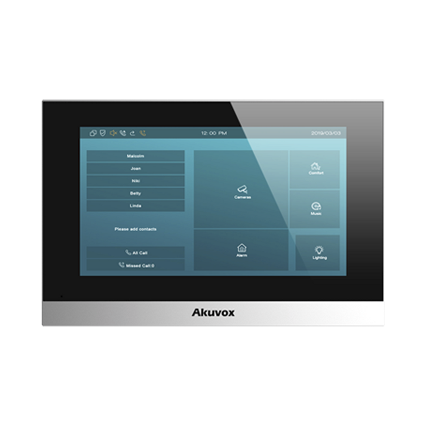 Monitor Android De 7 Pulgadas P/ Intercom Sip