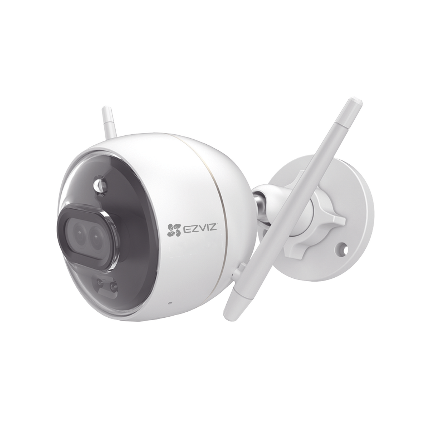 Bala Ip 2 Megapíxel / Wi-Fi / Doble Lente / Colores En Oscuridad / Notificación A La App Al Detectar Personas O Vehículos / Grabación En La Nube / Audio De Dos Vías / Ranura Para Memoria