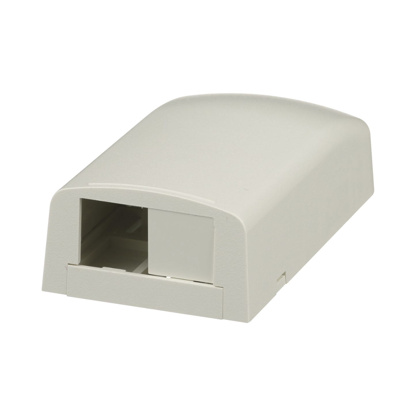 Caja De Montaje En Superficie, Para 2 Módulos Mini-Com, Color Blanco Mate
