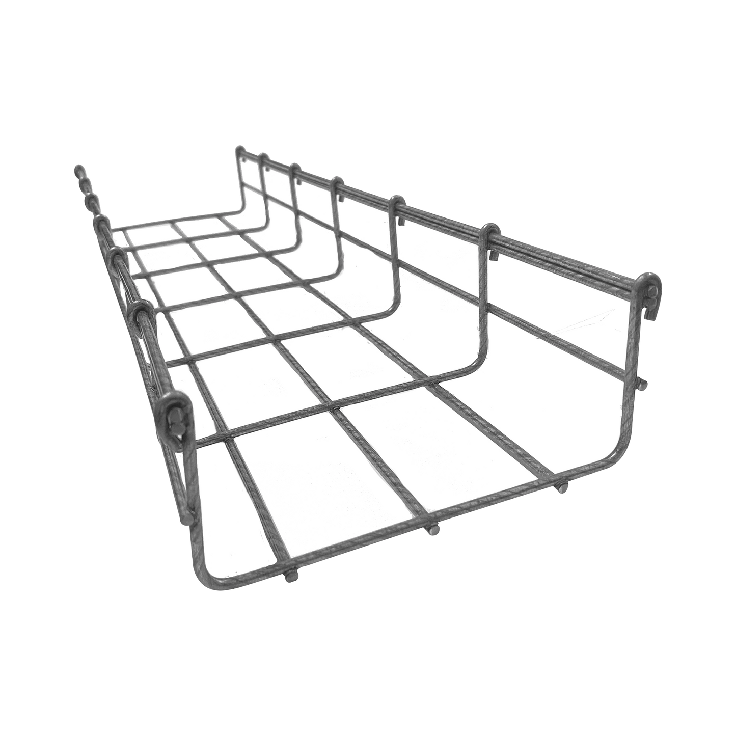 Charola Tipo Malla 54/150 Mm Bimetálica Para Instalación En Exterior O Interior, Extrema Resistencia Y Durabilidad. Hasta 129 Cables Cat6 (Tramo De 3 Metros).
