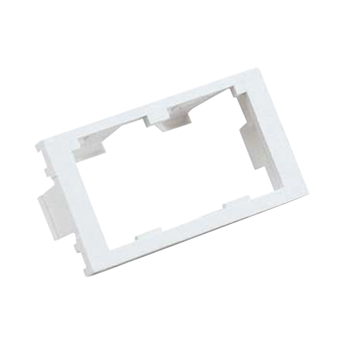 Inserto Plano De 1/3, Espacio Para Dos Módulos Mini-Com®, Color Blanco Mate