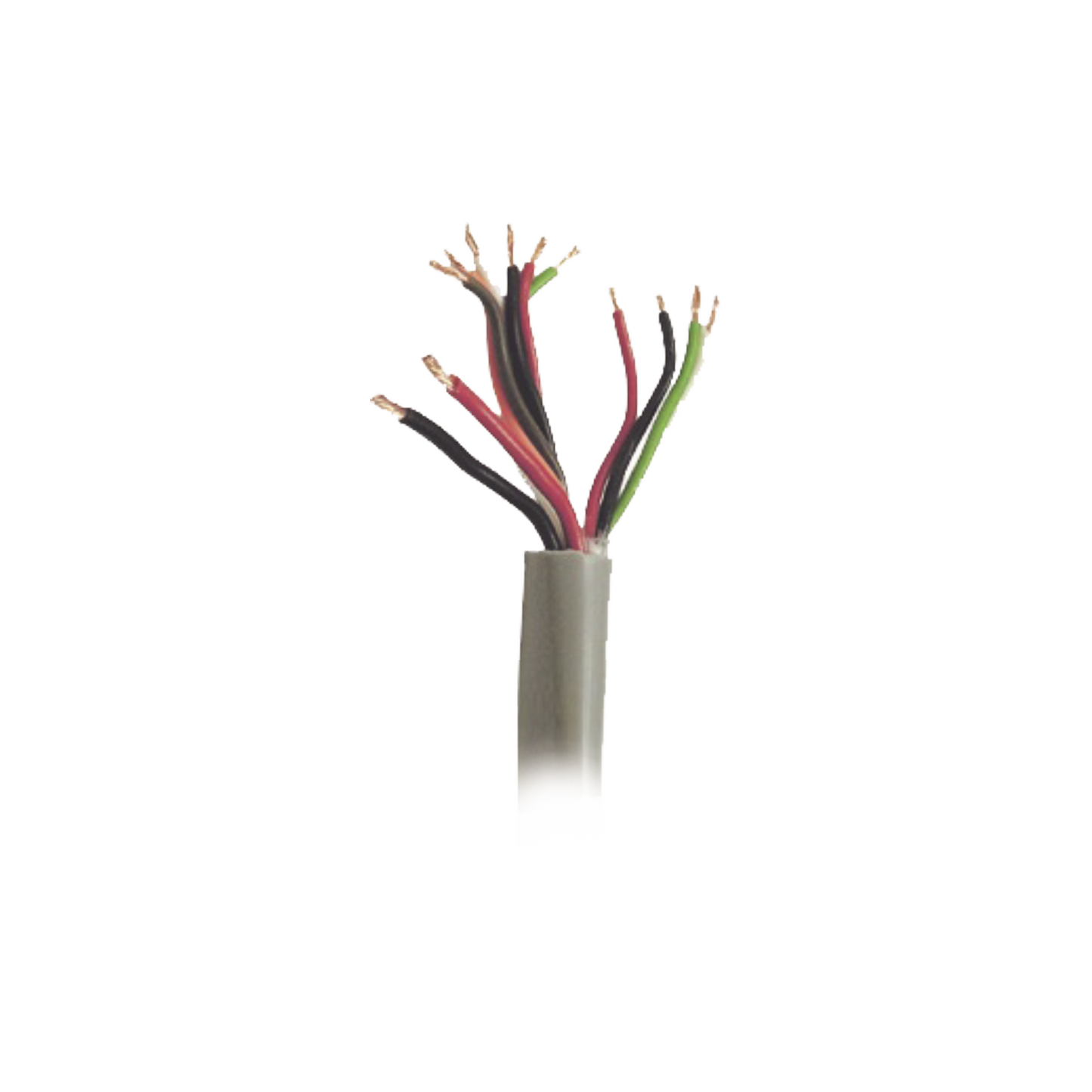 Bobina De Cable De 500 Metros De Color Gris Para Sistemas De Alarmas De Intrusión Y Control De Acceso. ( 5 Pares Calibre 22) ( 1 Par Calibre 18 ) / Intemperie