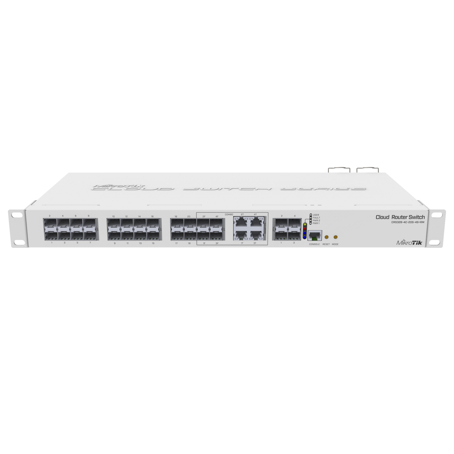 (Crs328-4C-20S-4S+Rm) Cloud Router Switch Administrable L3, 4 Puertos Combo Tp/Sfp, 20 Puertos Sfp, 4 Puertos Sfp+