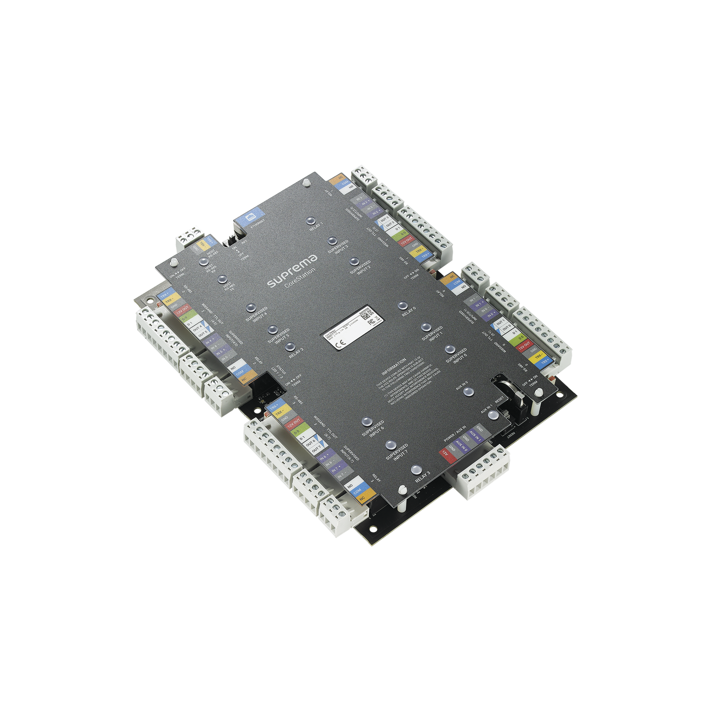 Corestation Panel De Control De Acceso / Biometría Integrada / Compatible Con Sistema De Elevadores / 200,000 Huellas / 4 Puertas