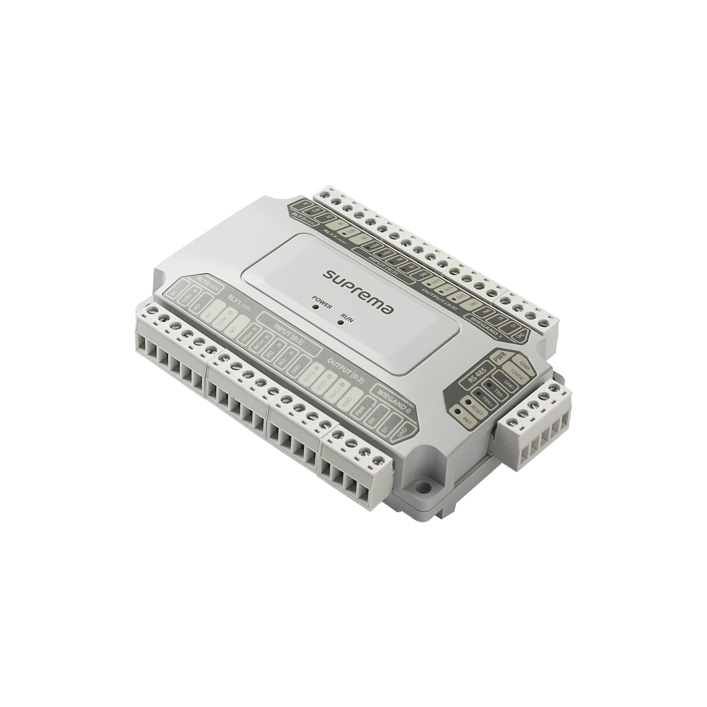 Módulo Para Control De Puertas / 2 Entradas/Salidas Weigand / 4 Salidas De Relevador Tipo C / Uso Con Biostar 2