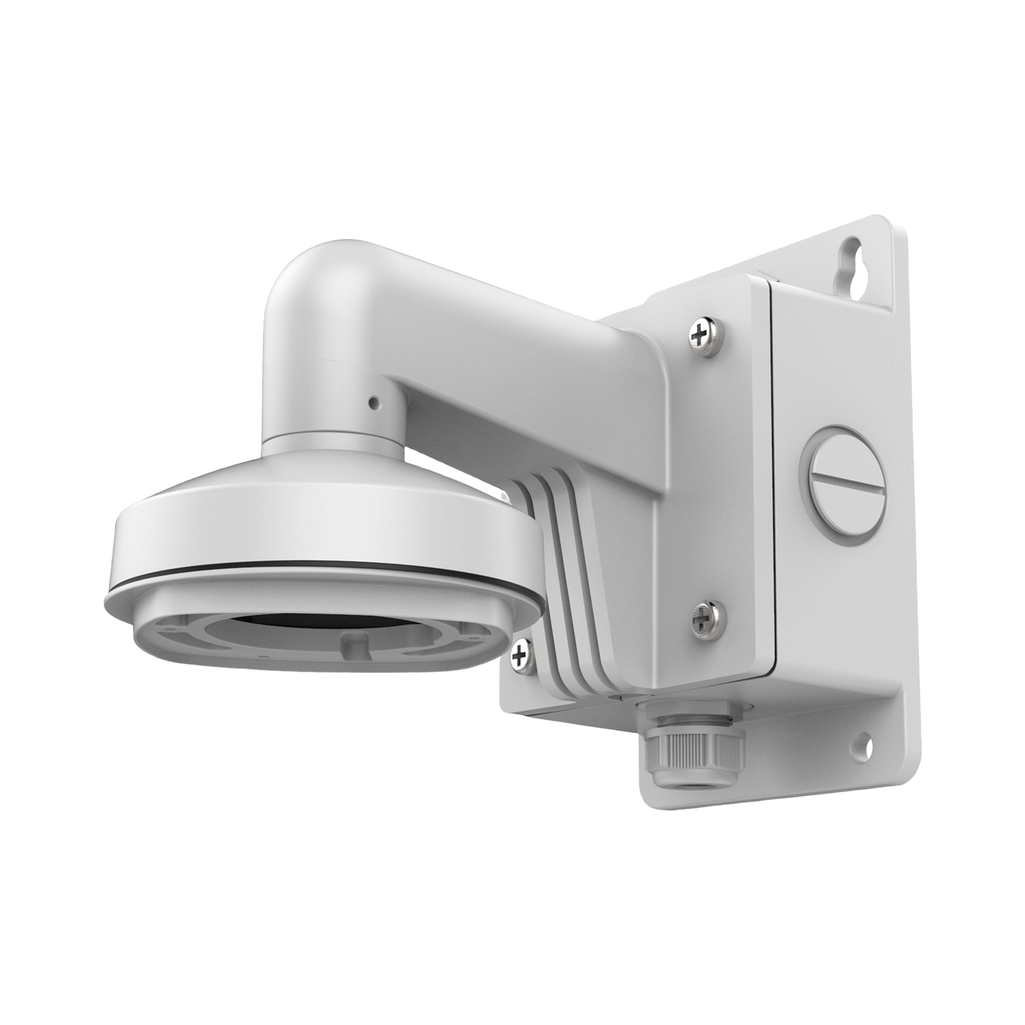 Montaje De Pared Con Caja De Conexión Para Cámaras Domo Ip