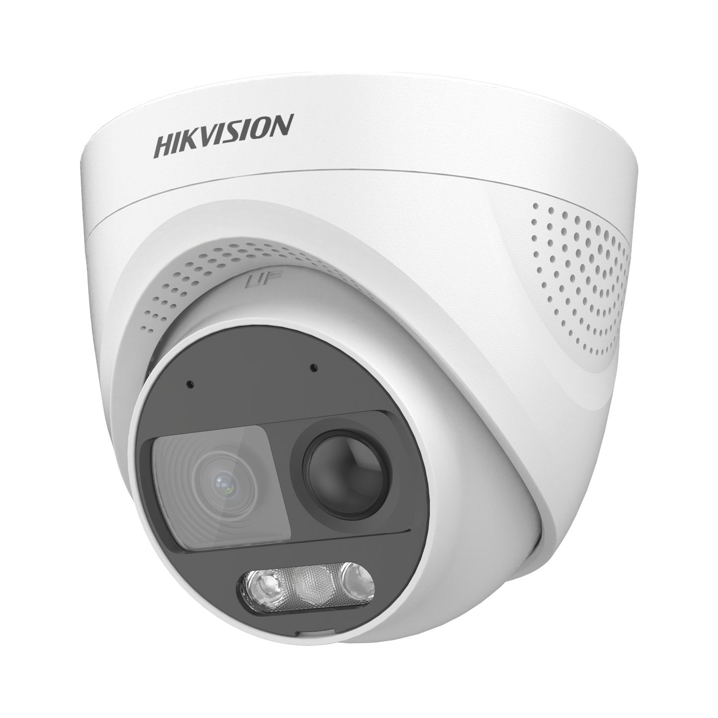 Turret Turbohd 2 Megapixeles (1080P) / Imagen A Color 24/7 / Lente 2.8 Mm / Luz Blanca 20 Mts / Exterior Ip67 / Wdr 130Db / Sensor Pir / Sirena Integrada / Estrobo Rojo - Azul / Micrófono Integrado