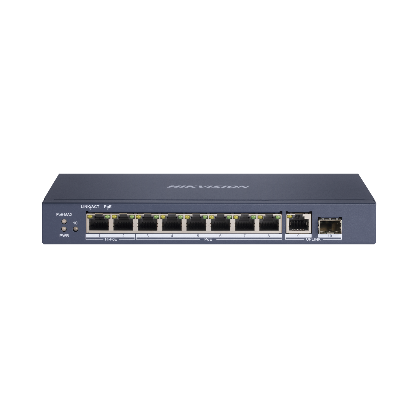 Switch Poe+ / 6 Puertos Poe+ / 2 Puertos Poe++ / Bt (90 W) / 1 Puerto Sfp / 1 Puerto Uplink Gigabit / 300 Mts Poe Larga Distancia