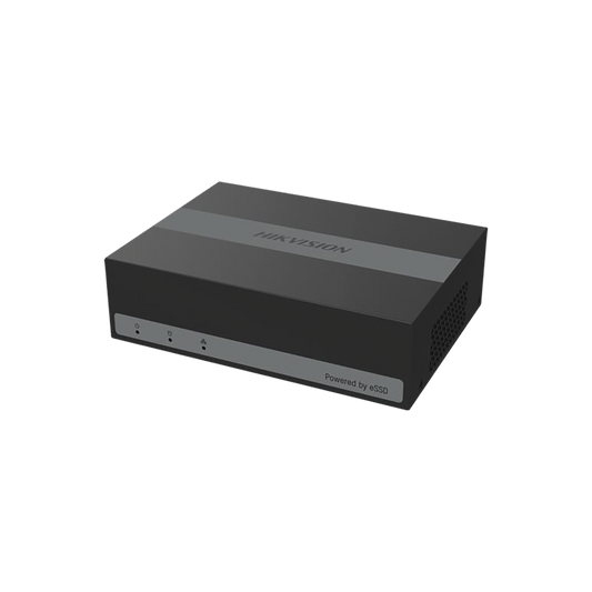 eDVR 2 Megapixel (1080p) Lite / 4 Canales TURBOHD + 1 Canal IP / Disco duro eSSD Incluido (300 GB) / H.265+ / ACUSENSE Lite / Diseño Ultra Compacto / Extra Silencioso