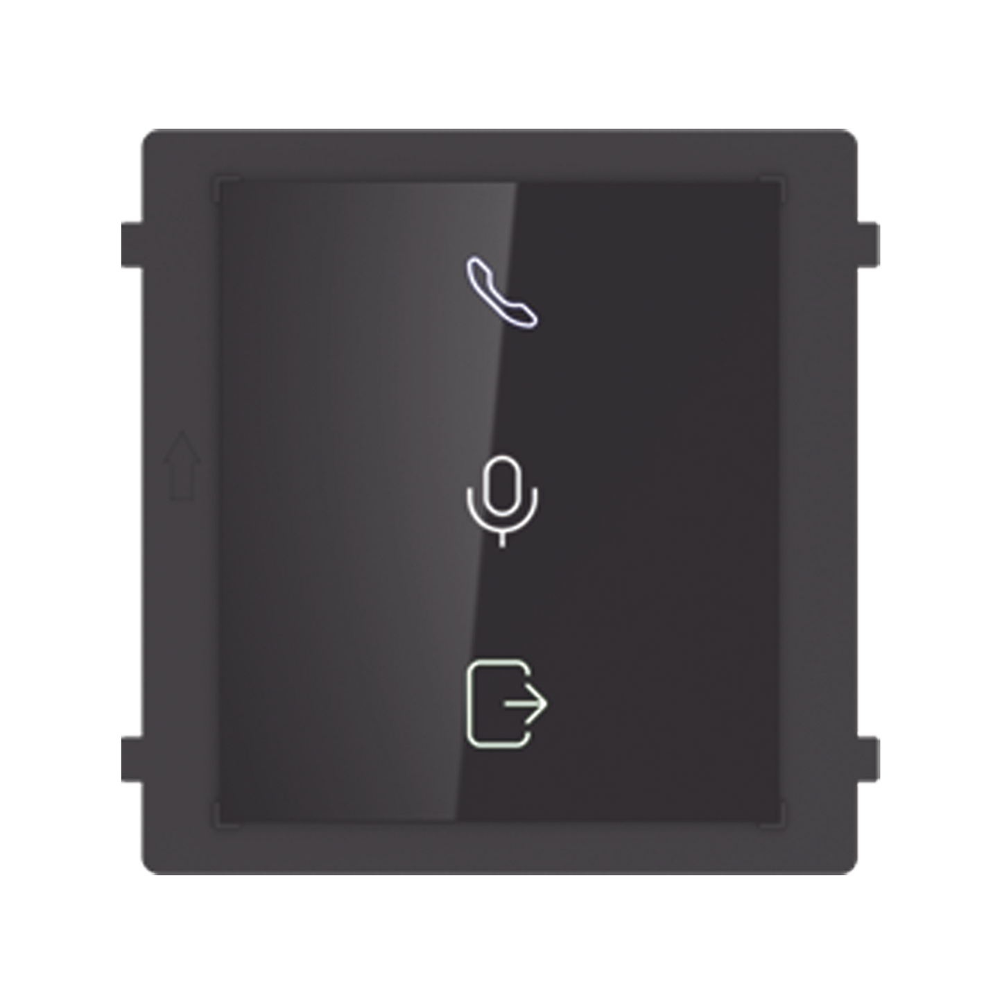 Modulo Para Indicar Recepción De Llamada / Apertura De Puerta O Audio Bidireccional En Videoportero Ip Modular