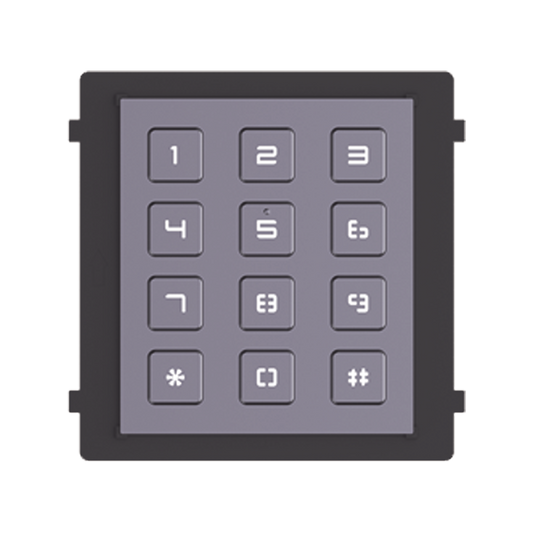 Módulo De Teclado Para Frente De Calle Modular / Desbloqueo De Puerta Mediante Código / Llamada A Monitor.