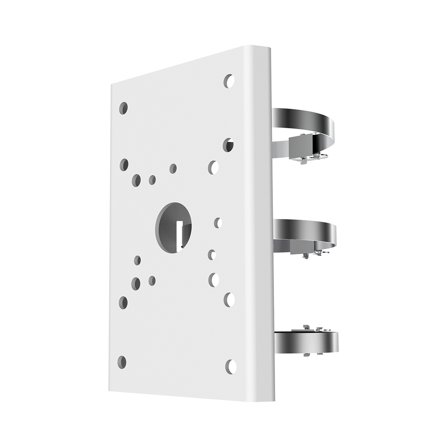 Montaje De Aro Para Poste / Compatible Con Radar Hikvision