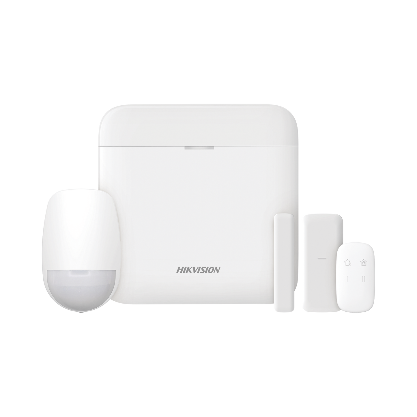 (Ax Pro) Kit De Alarma Ax Pro / Incluye: 1 Hub / 1 Sensor Pir / 1 Contacto Magnético Slim / 1 Control Remoto / Wifi / Compatible Con Hik-Connect P2P
