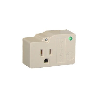 Dispositivo De Proteccion Contra Sobretensiones De 120 Vca 15 A, De Salida Unica, Transformadores De Alarma, Electrodomesticos, Maquinas Contestadoras, Fax, Impresoras