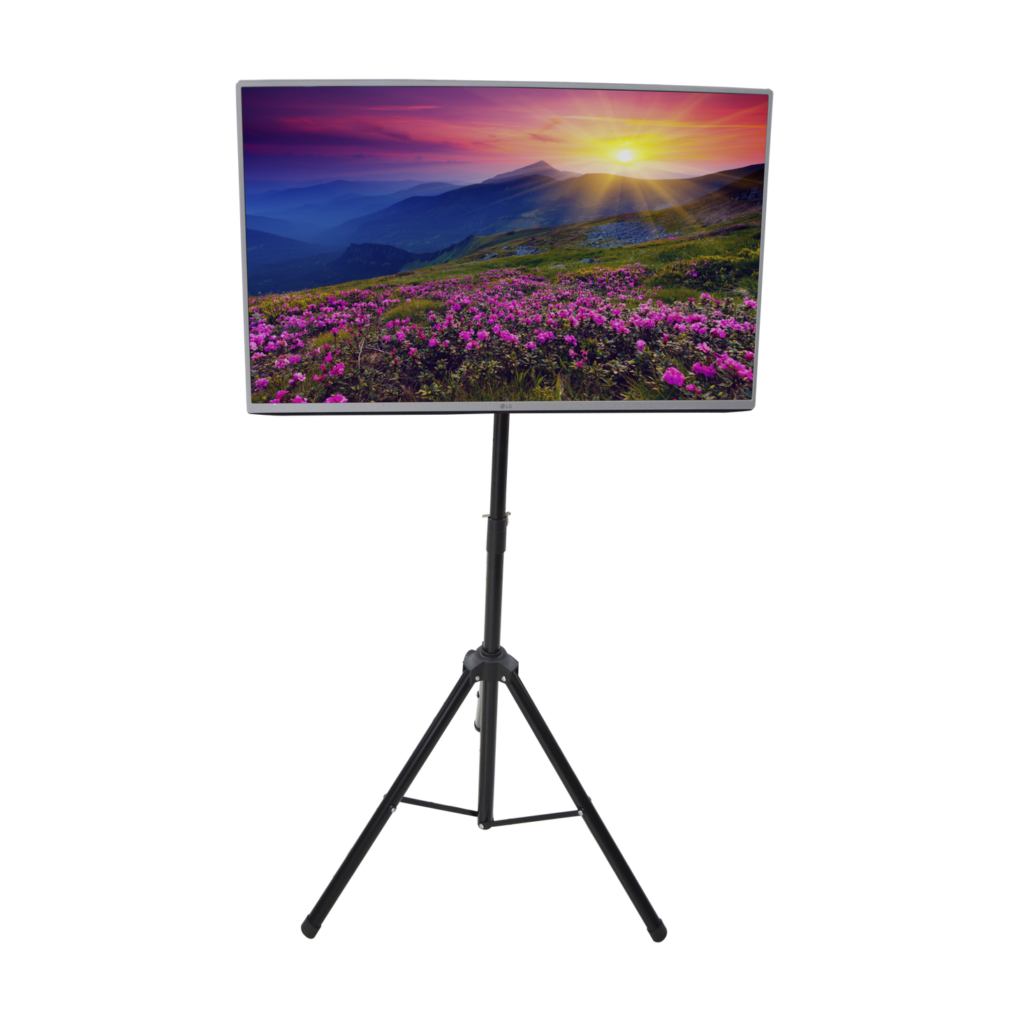 Trípode Portátil Soporte De Piso Tv Compatible Con Montaje Vesa Para Pantallas De 32"-65"