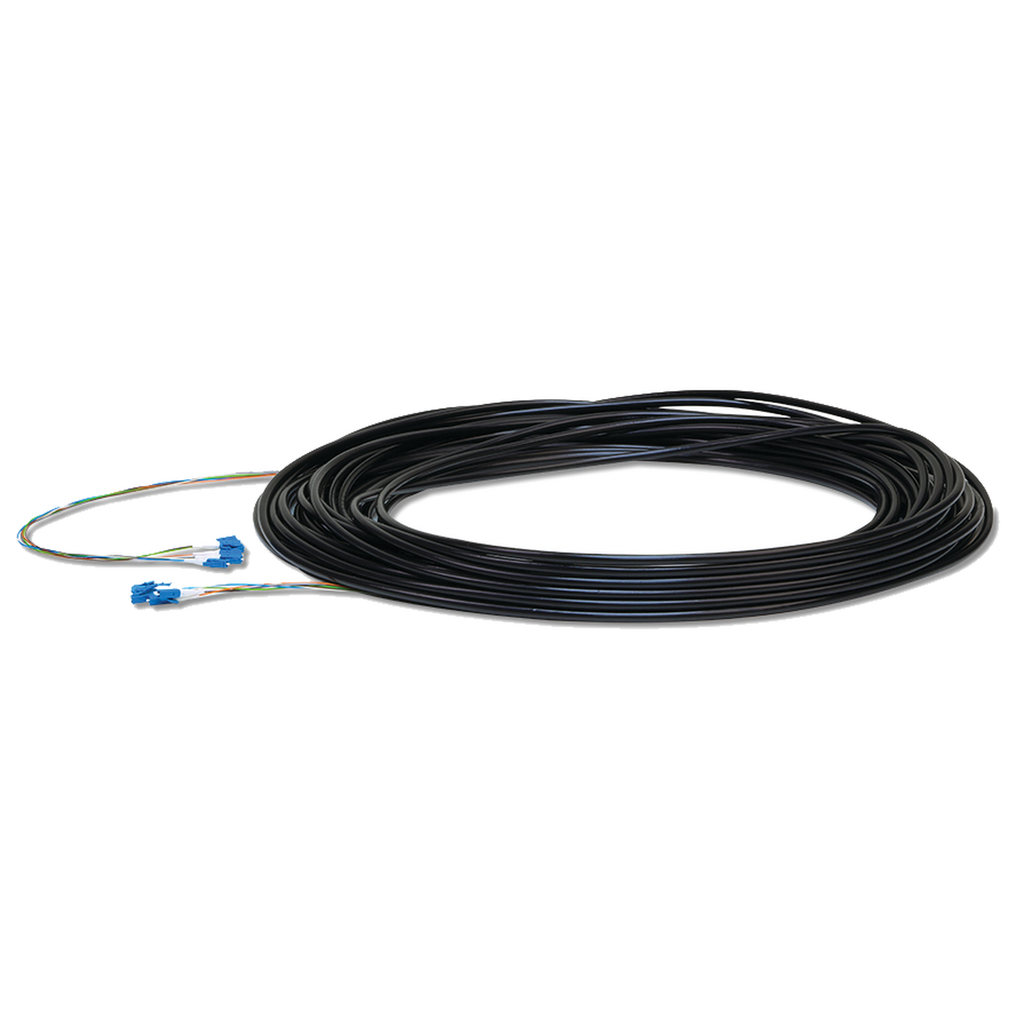 Fibercable De 60 M (200Ft) Monomodo (Sm) Con Conectores Lc, Ideal Para Equipos Edgerouter, Edgeswitch Y Edgepoint.