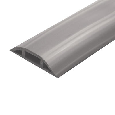 Canaleta Flexible Gris De Pvc Auto Extinguible, (Rollo De 25Mts.) (9300-05030)