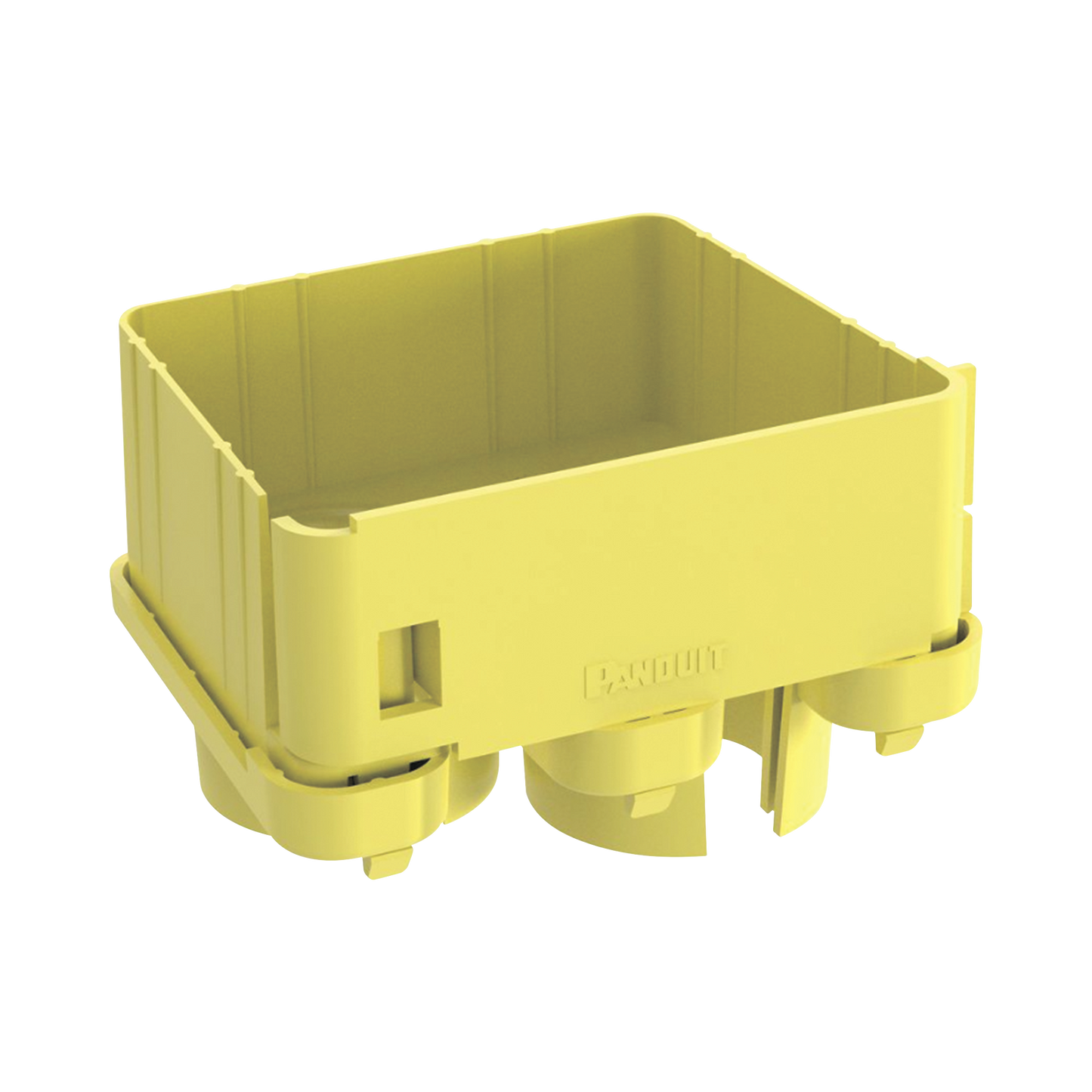 Tapa Con 2 Salidas A Tubo De 1.5In (38Mm), Para Uso Con Canaletas 4X4 Fiberrunner™, Color Amarillo