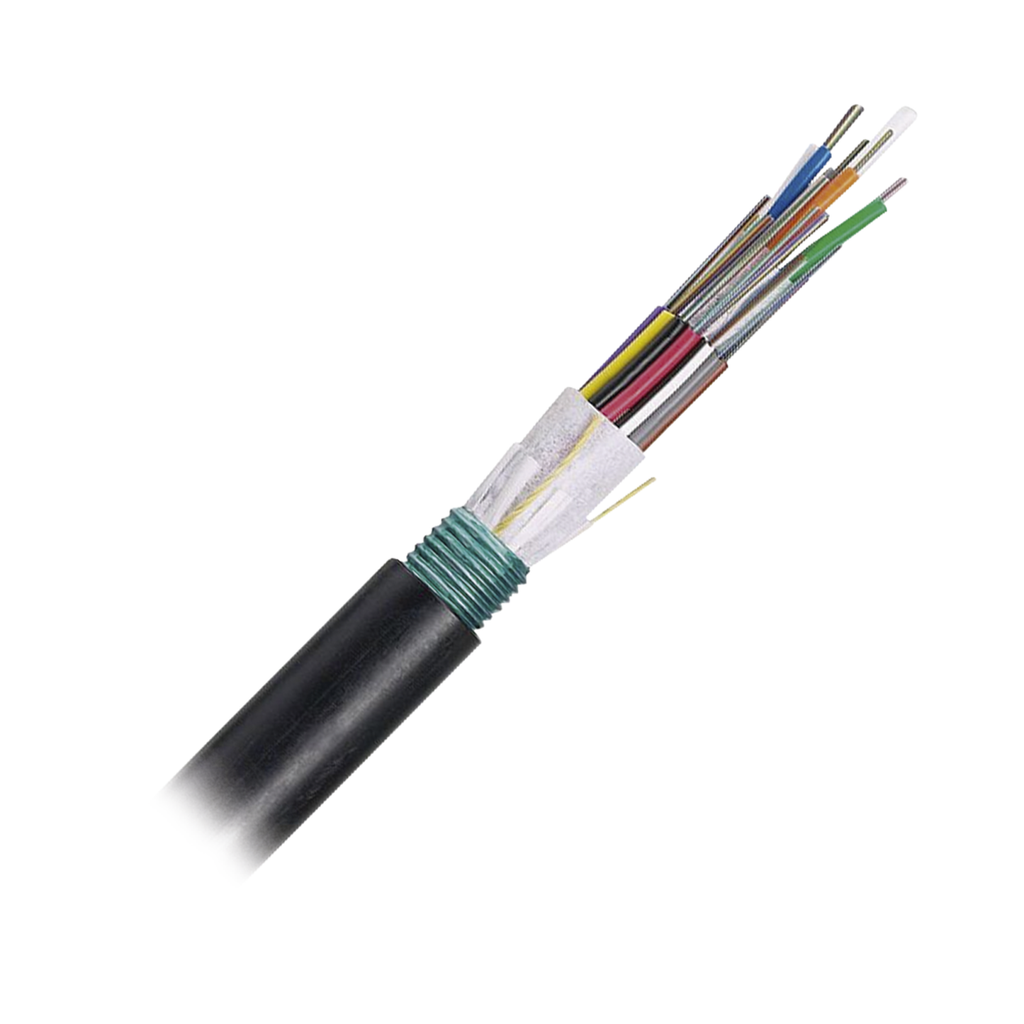 Cable De Fibra Óptica De 24 Hilos, Osp (Planta Externa), Armada, 250Um, Monomodo Os2, Precio Por Metro