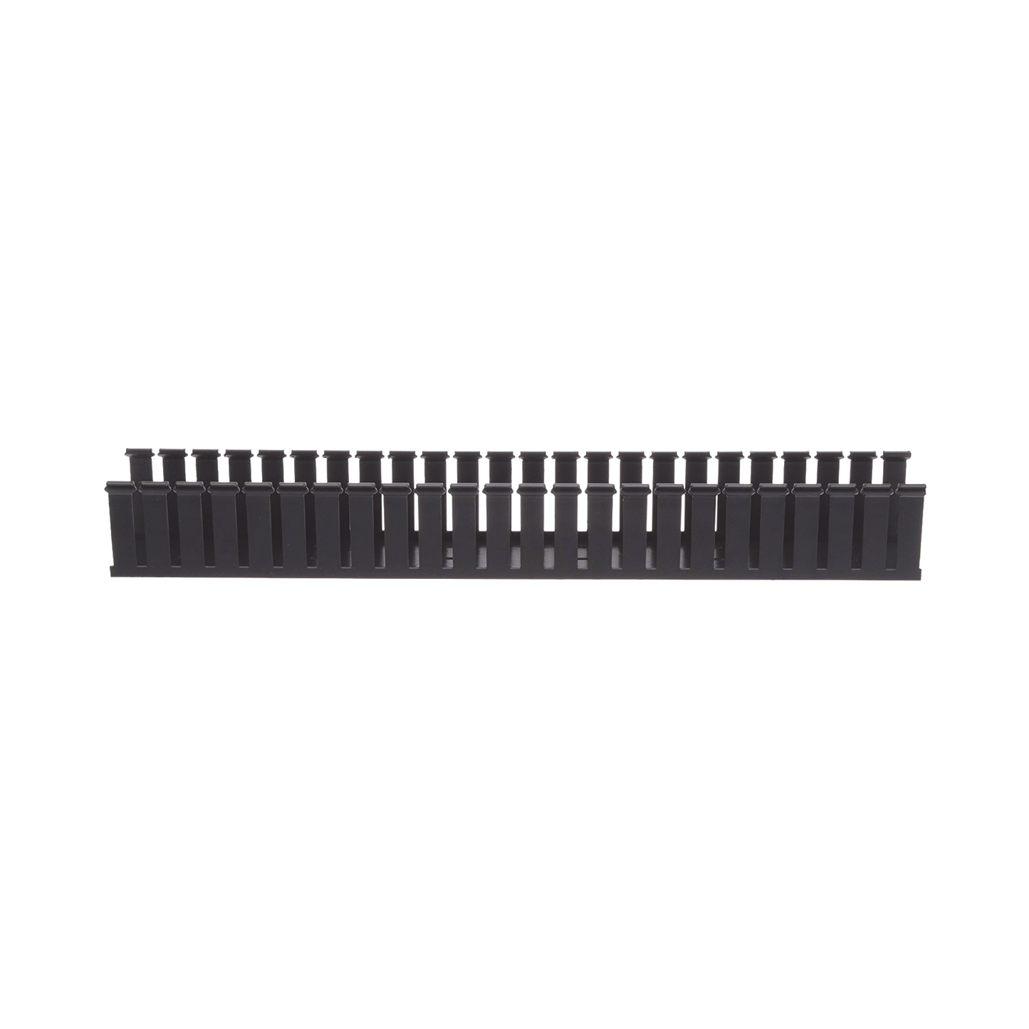 Canaleta Ranurada De Pvc Sin Tapa, Tipo G, 4 In De Ancho, 4 In De Alto Y 1828.8 Mm De Largo, Color Negro