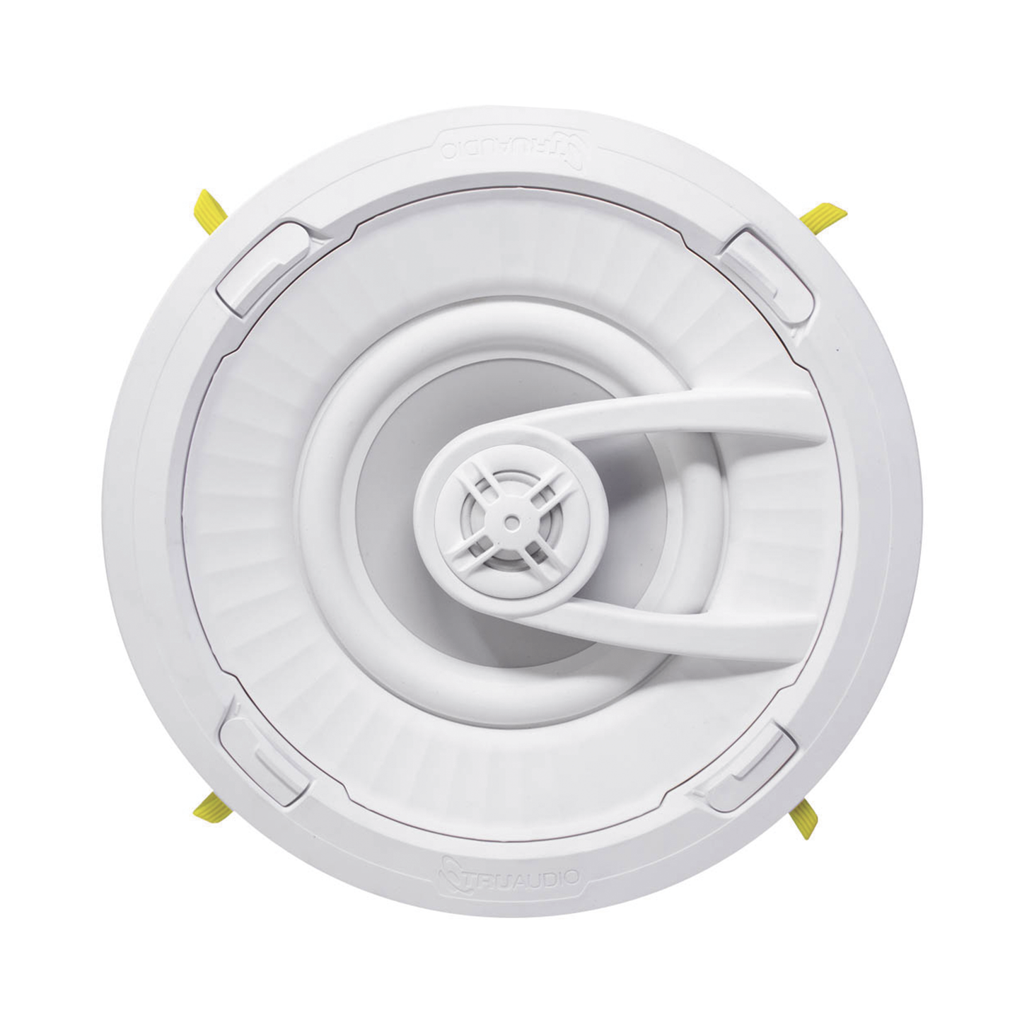 Ghost Series Altavoz De 7 " De Techo, Diseño Trugrip, Instalacion Sin Herramientas, Woofer De Polipropileno Blanco Con Quick Connect